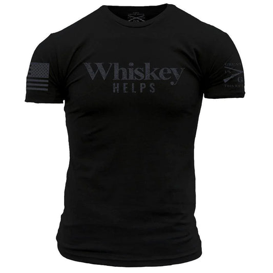 GRUNT STYLE WHISKEY HELPS T-SHIRT