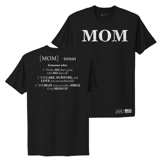 GRUNT STYLE LADIES MOM DEFINED T-SHIRT