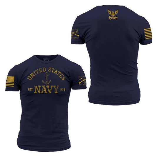 GRUNT STYLE USN EST. 1775 T-SHIRT