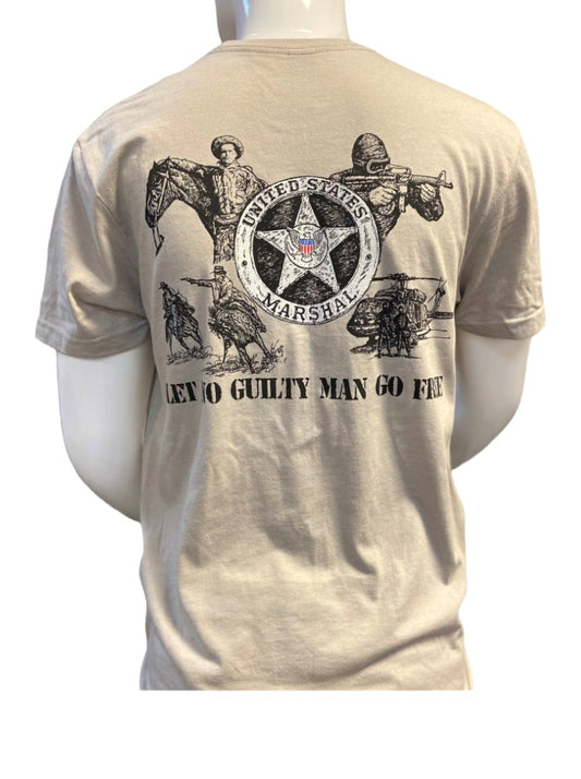 LET NO GUILTY MAN GO FREE T-SHIRT