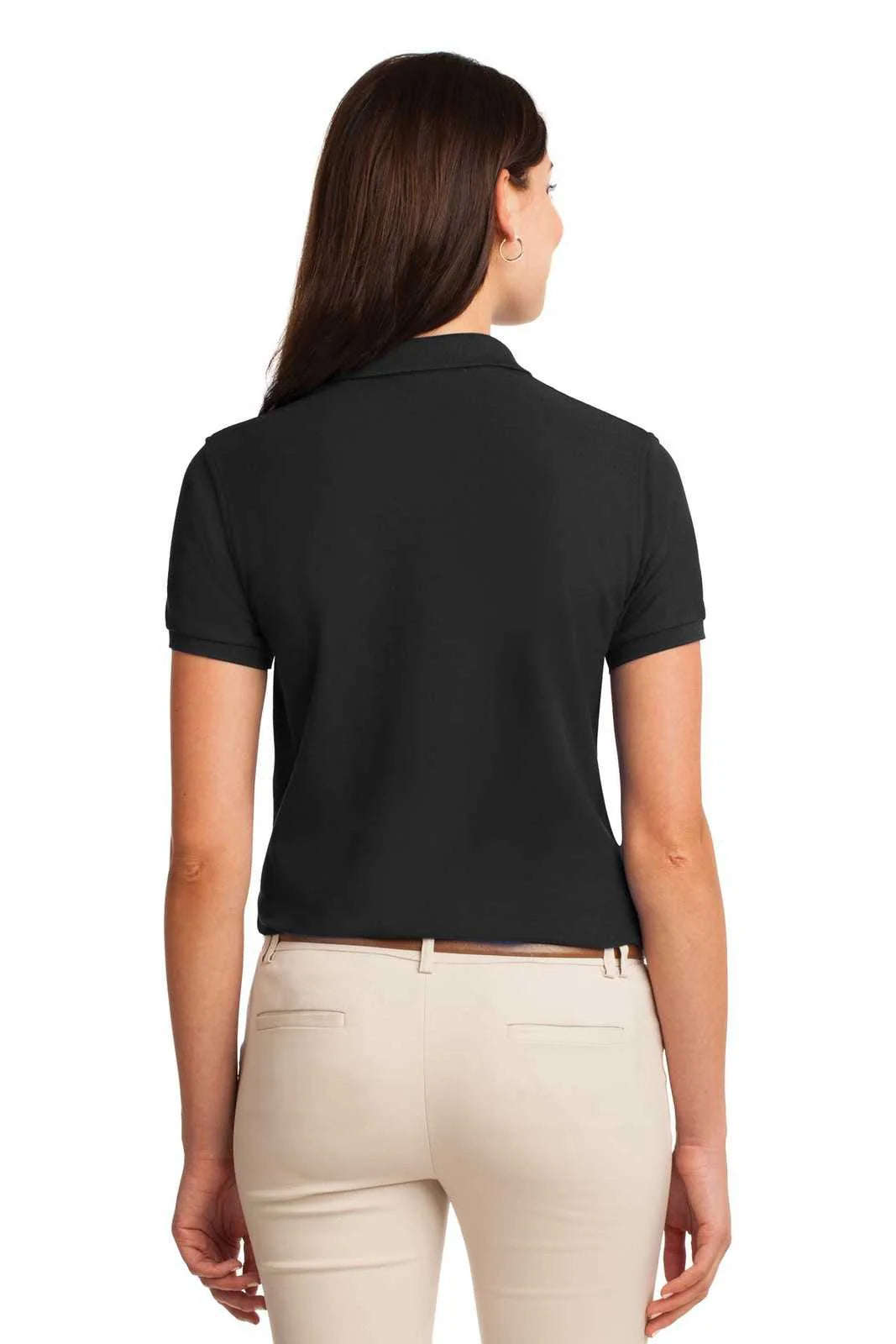 L500 WOMEN'S PORT AUTHORITY SILK TOUCH POLO