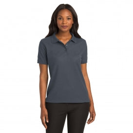 L500 WOMEN'S PORT AUTHORITY SILK TOUCH POLO