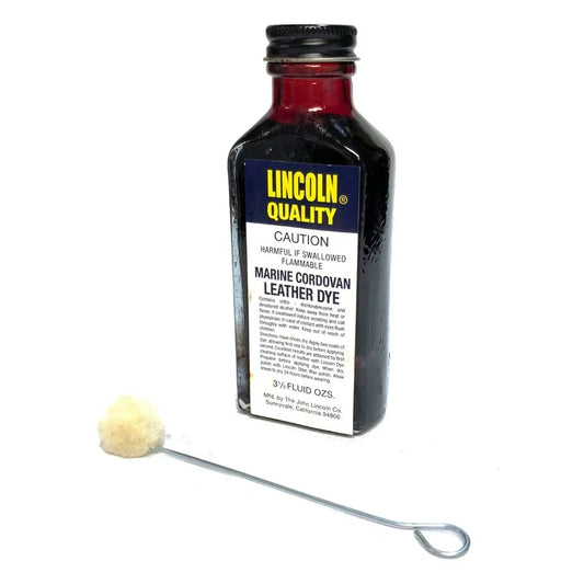 LINCOLN MARINE CORDOVAN LEATHER DYE SHOE DRESSING