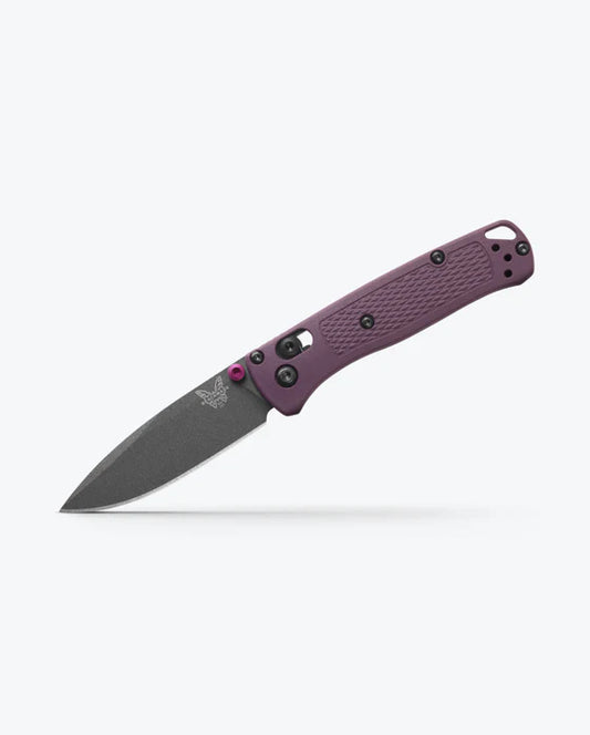 BENCHMADE MINI BUGOUT DARK PURPLE GRIVORY