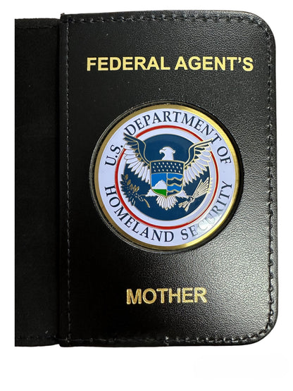 DHS MINI CREDENTIAL CASE FOR FEDERAL AGENT'S FAMILY