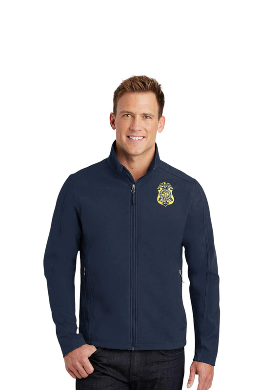 MEN'S DCIS S/A BADGE SOFT SHELL JACKET-J317