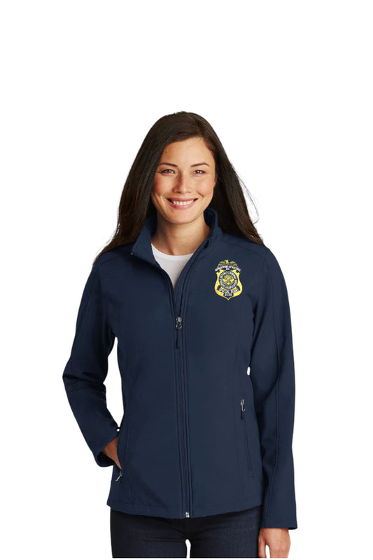 WOMEN'S DCIS S/A BADGE SOFT SHELL JACKET-L317