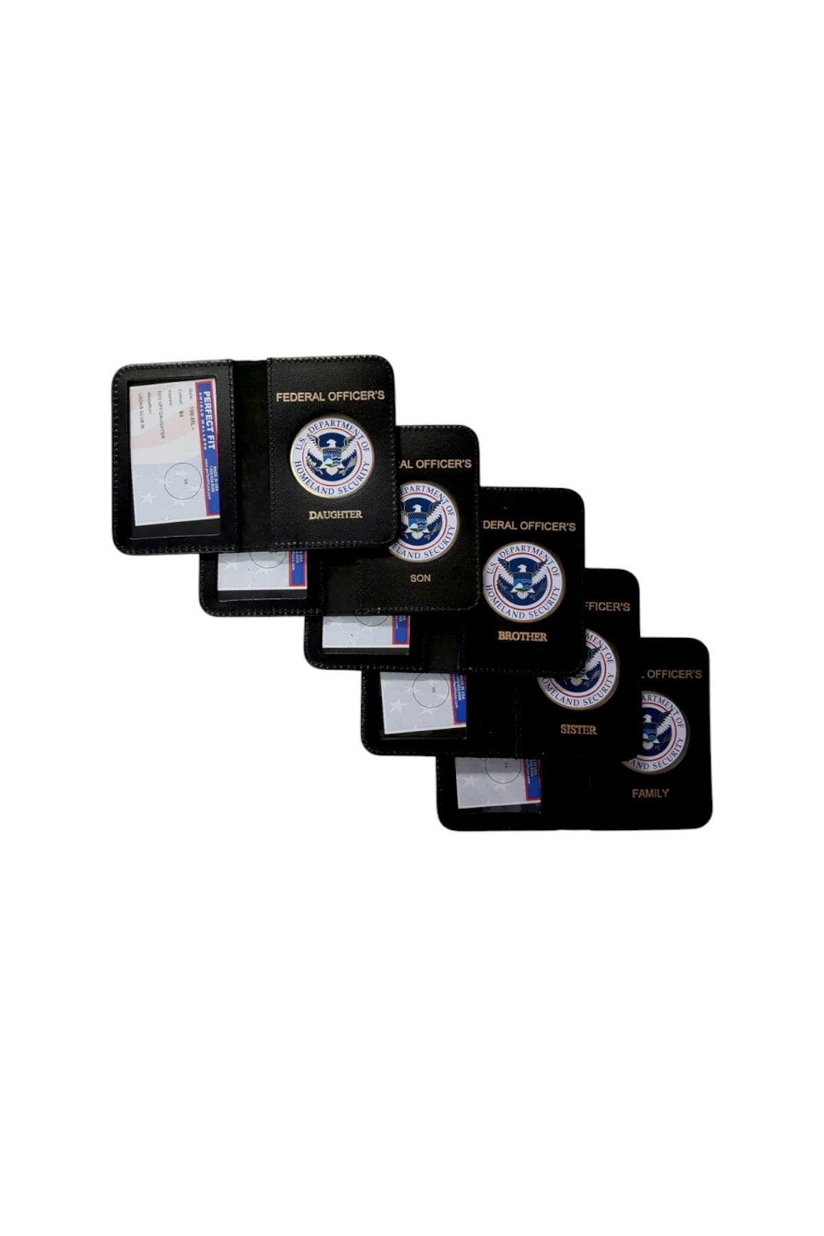 DHS MINI CREDENTIAL CASE FOR FEDERAL OFFICERS FAMILY