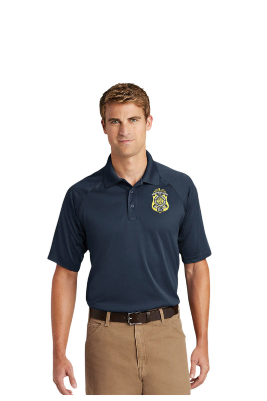 MEN'S DCIS S/A BADGE TACTICAL POLO-CS410