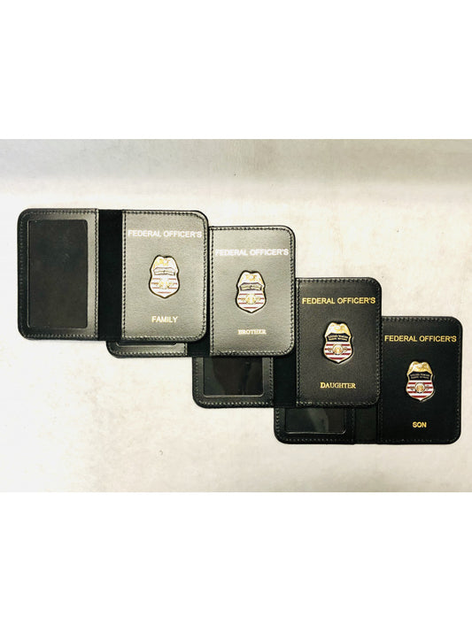 FEDERAL OFFICER MINI CREDENTIAL CASE FOR FAMILY