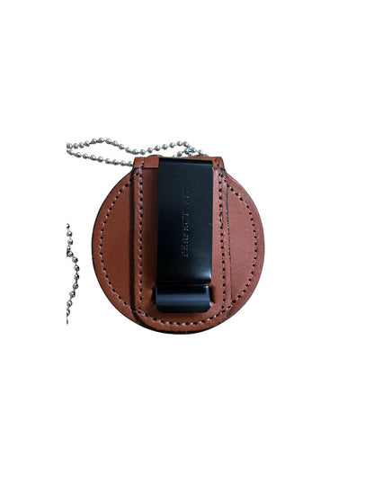 BOP BADGE BELT CLIP-BROWN