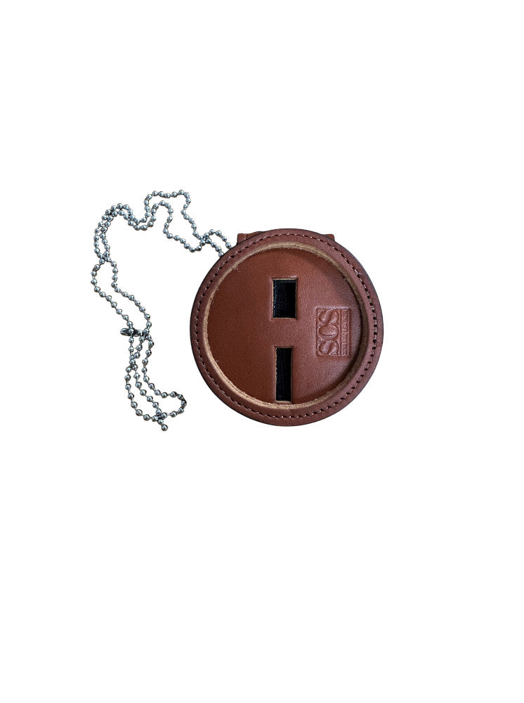 BOP BADGE BELT CLIP-BROWN