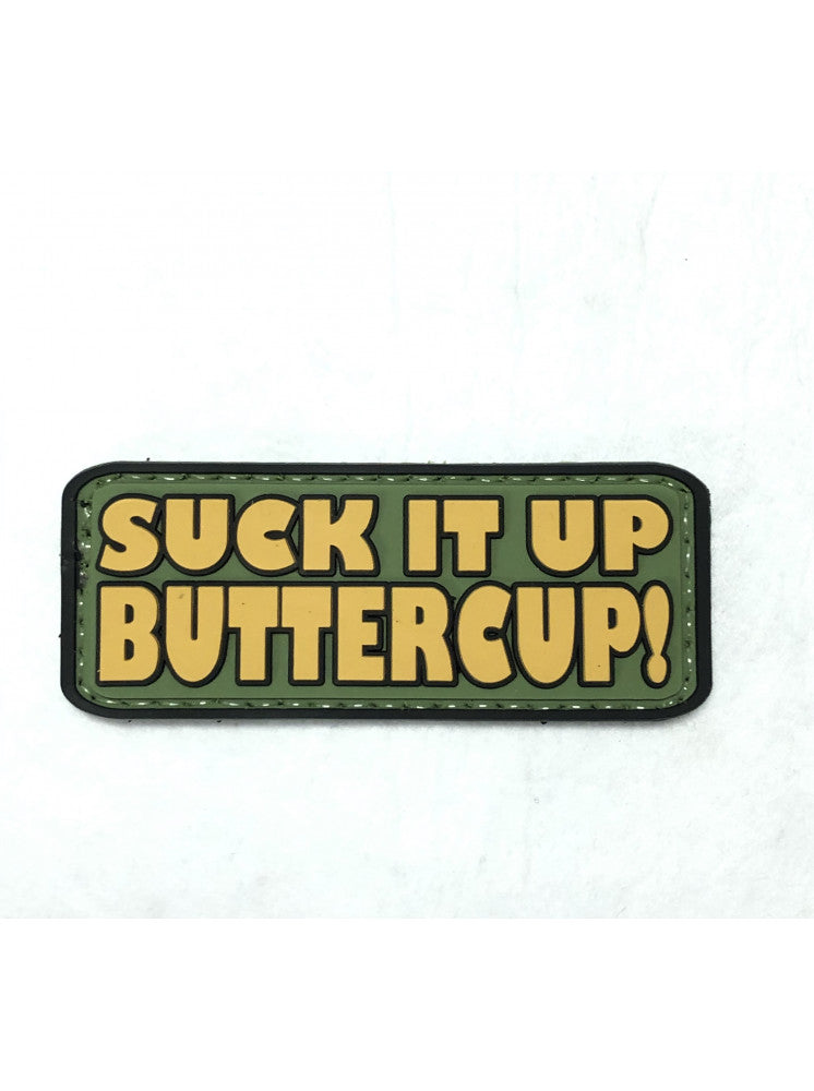 SUCK IT UP BUTTERCUP PVC MORALE PATCH-6677