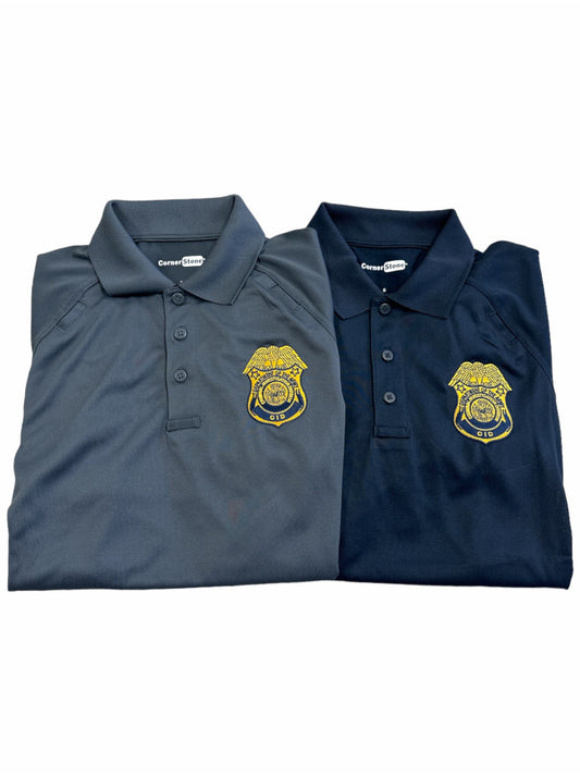 MEN'S ARMY CID EMBROIDERED BADGE (WITH CID) TACTICAL POLO-CS410