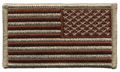 U.S. FLAG PATCH REVERSED W/ HOOK