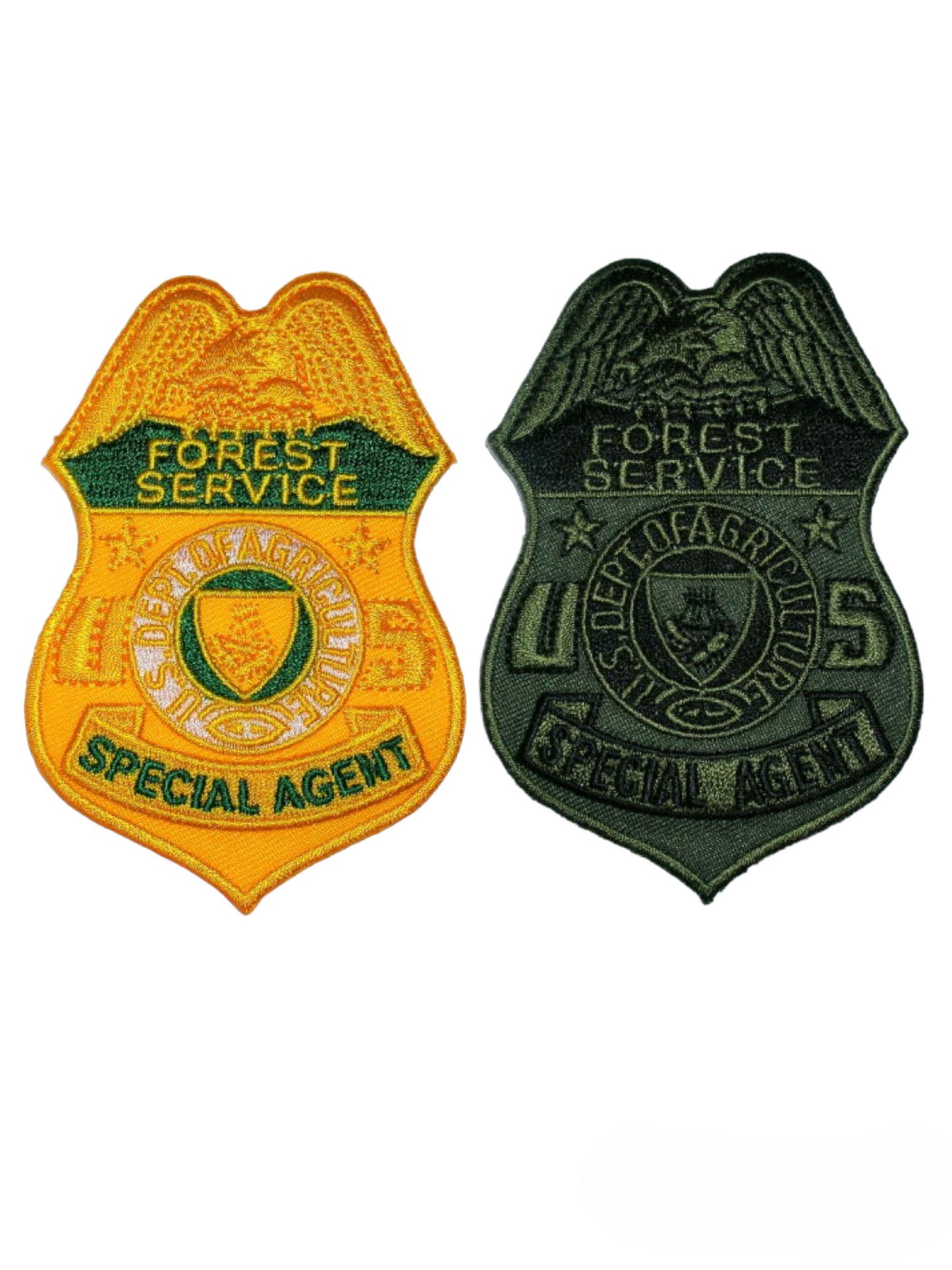 USFS BADGE PATCH SPECIAL AGENT 3 3/4"