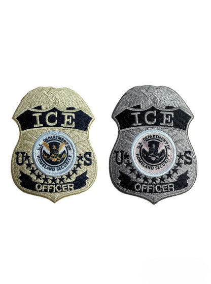 ICE PATCH OFFICER UNIFORM STYLE