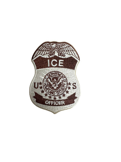 ICE OFFICER BADGE PATCH