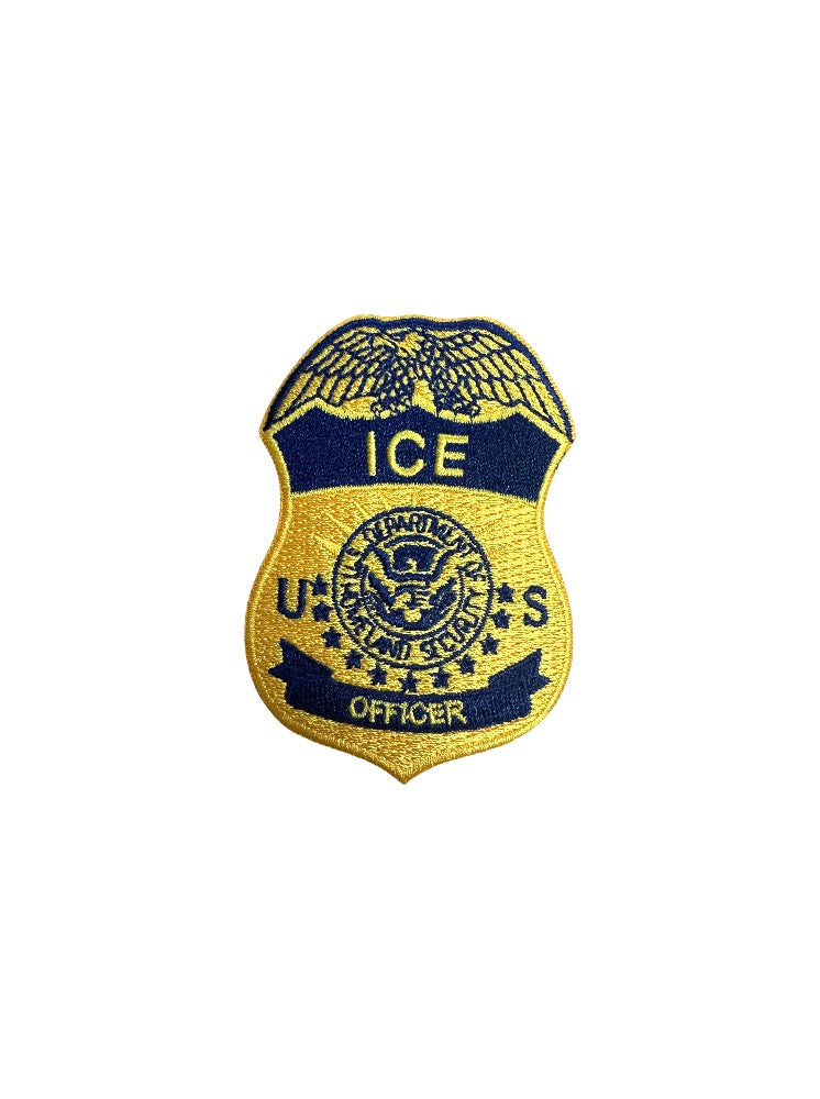 ICE OFFICER BADGE PATCH