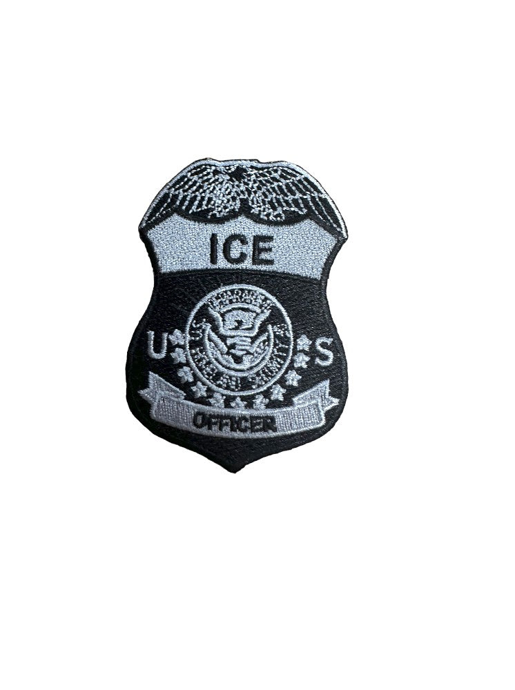 ICE OFFICER BADGE PATCH