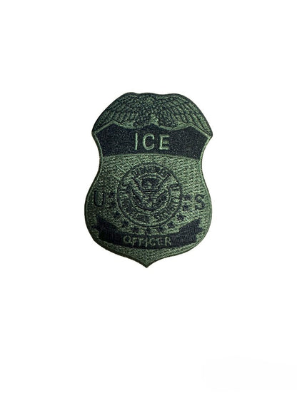 ICE OFFICER BADGE PATCH