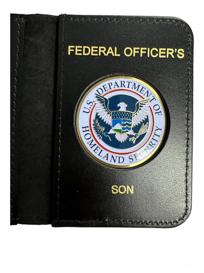 DHS MINI CREDENTIAL CASE FOR FEDERAL OFFICERS FAMILY