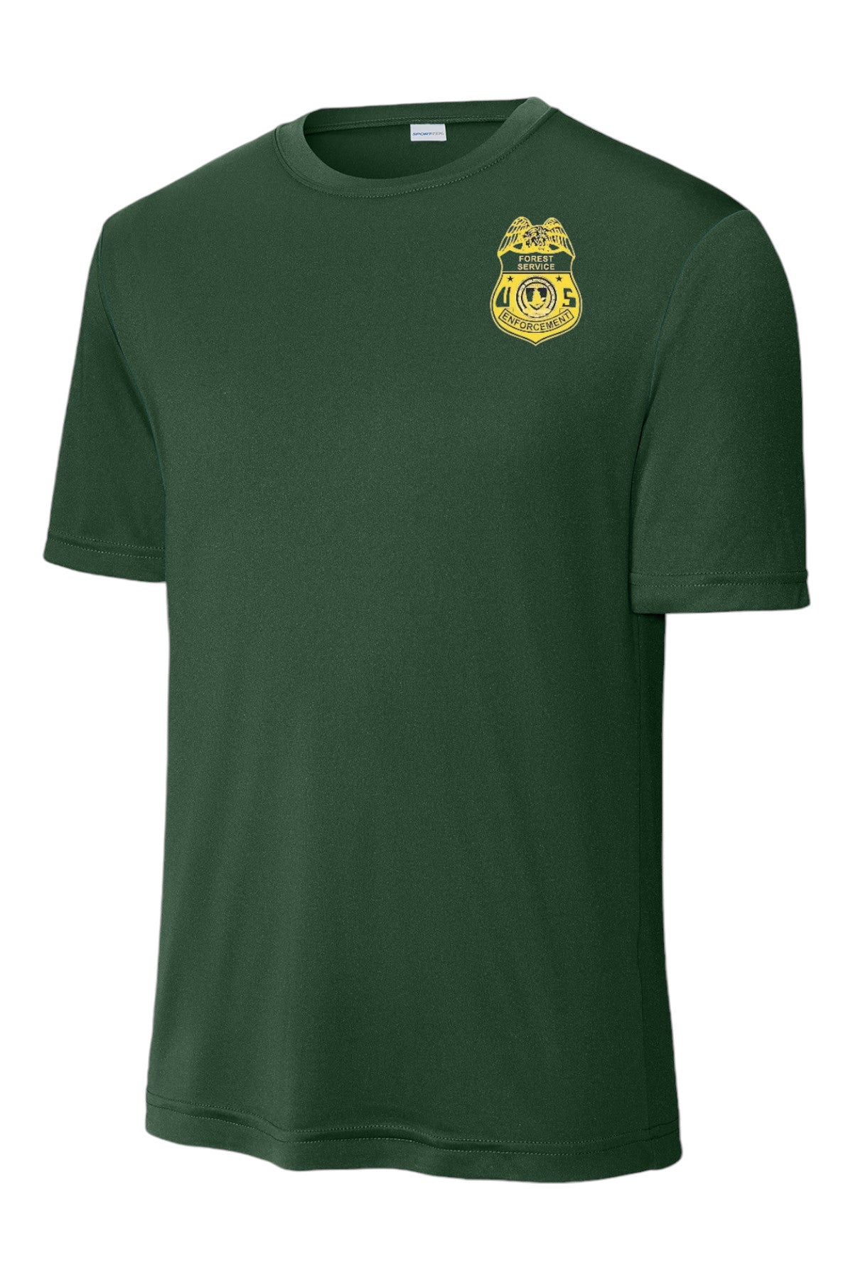 USFS ENFORCEMENT POLICE FEDERAL OFFICER WICKING T-SHIRT-ST350