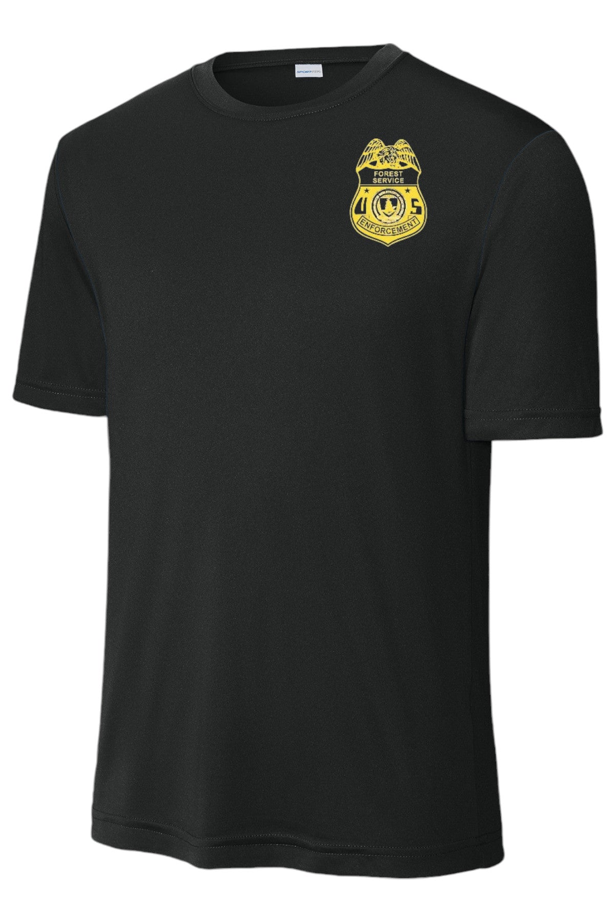 USFS ENFORCEMENT POLICE FEDERAL OFFICER WICKING T-SHIRT-ST350