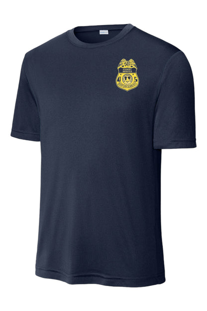 USFS ENFORCEMENT POLICE FEDERAL OFFICER WICKING T-SHIRT-ST350