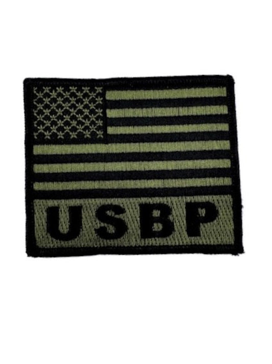 USBP FLAG PATCH W/ HOOK FASTENER