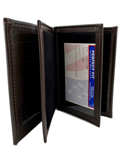 BOP BADGE WALLET 125-A USDOJ/FED-BROWN