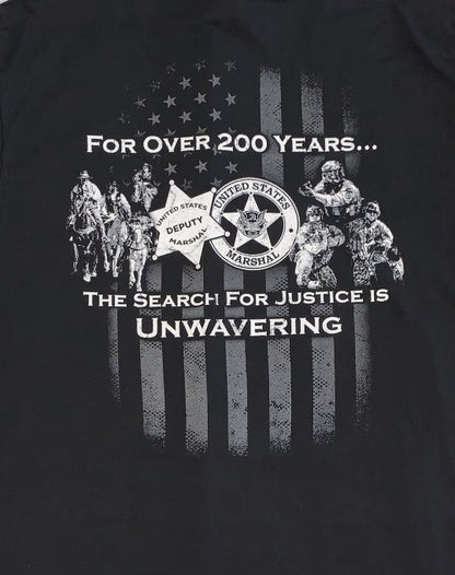 USMS UNWAVERING T-SHIRT-BLACK