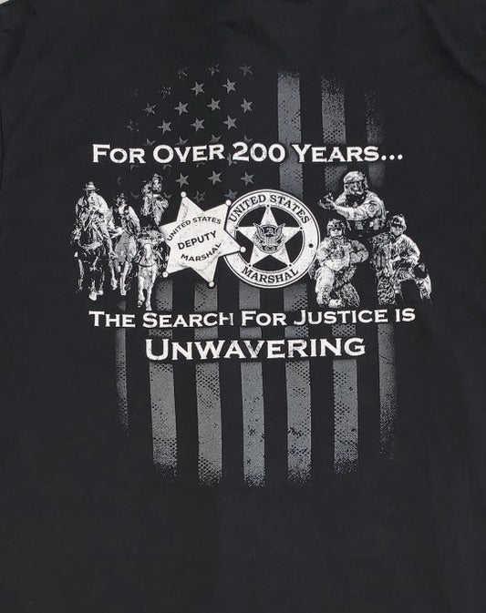 USMS UNWAVERING T-SHIRT-BLACK