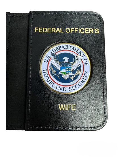 DHS MINI CREDENTIAL CASE FOR FEDERAL OFFICERS FAMILY