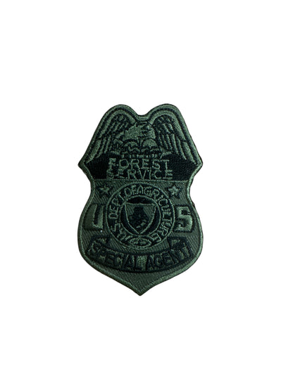 USFS BADGE PATCH SPECIAL AGENT 2 1/2"