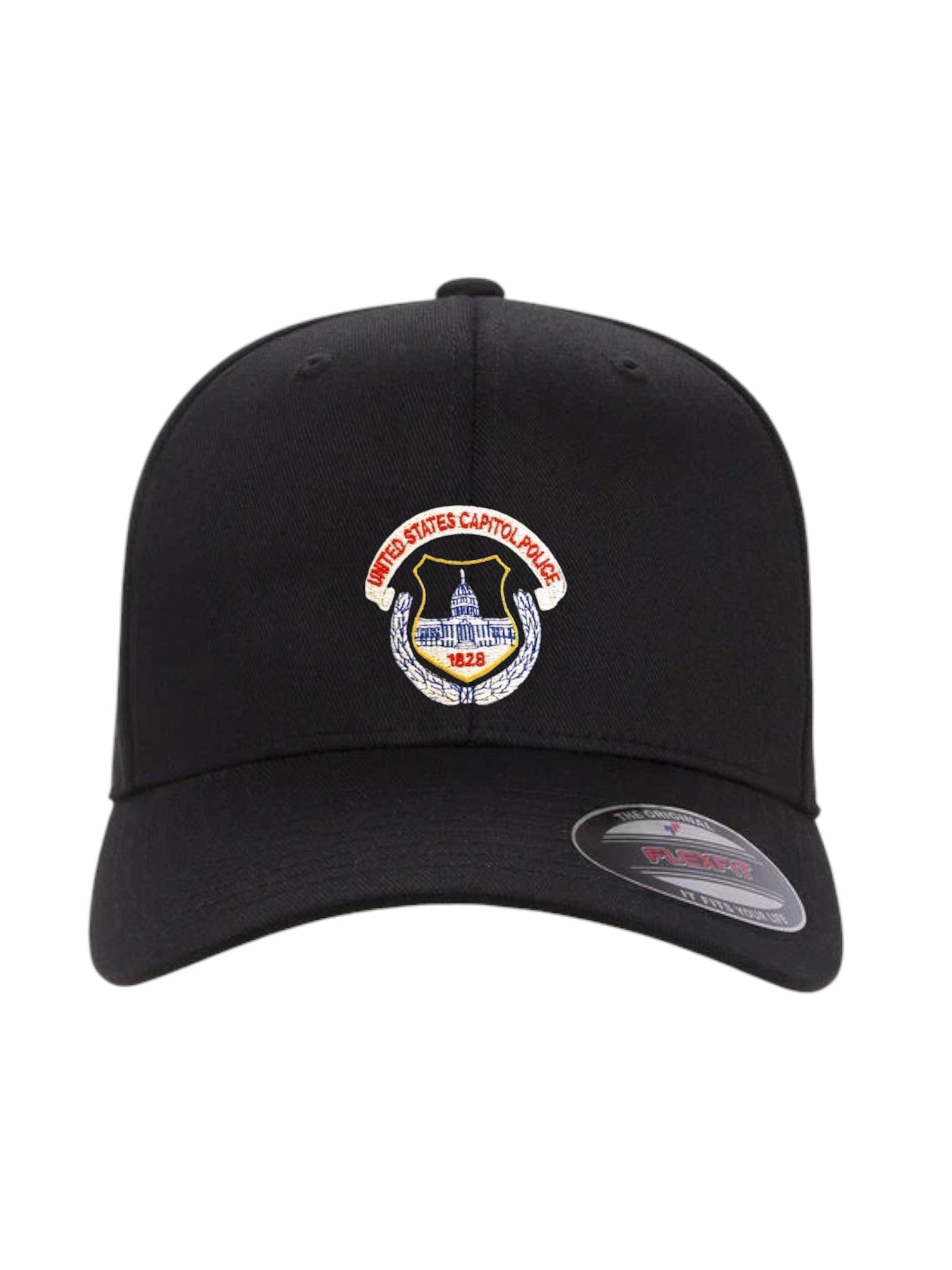 US CAPITOL POLICE SEAL ON FLEX FIT HAT