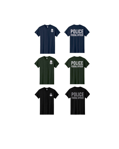 USFS ENFORCEMENT POLICE FEDERAL OFFICER T-SHIRT-5000