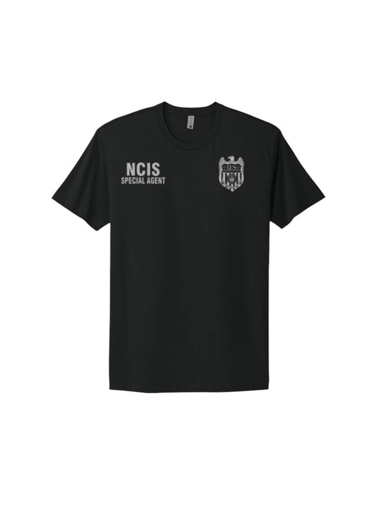 NCIS S/A T-SHIRT IN GREY INK-NL3600