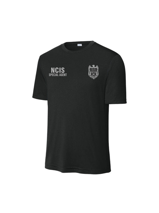 NCIS S/A WICKING SHIRT IN GREY INK-ST350