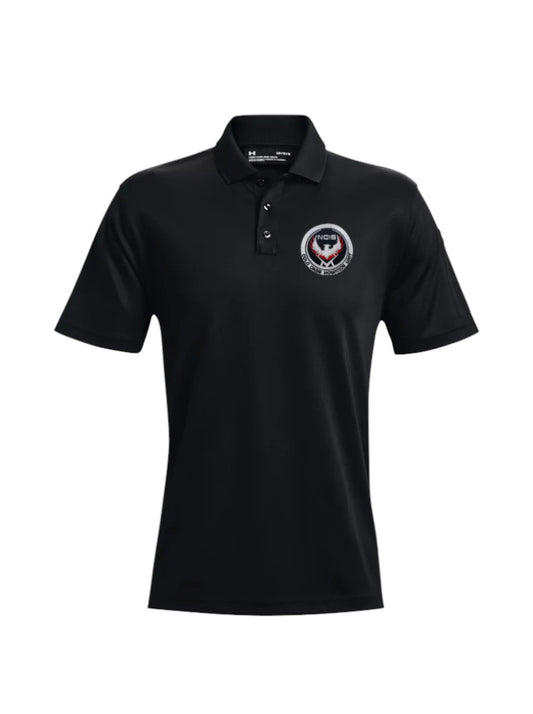 NCIS COLD CASE HOMICIDE U/A TACTICAL PERFORMANCE POLO 2.0-BLACK