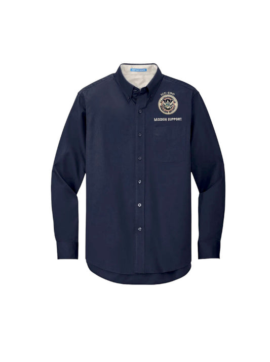 MEN'S ICE-ERO MISSION SUPPORT BUTTON UP-S608