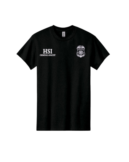 HSI INTELLIGENCE T-SHIRT HEAVY COTTON