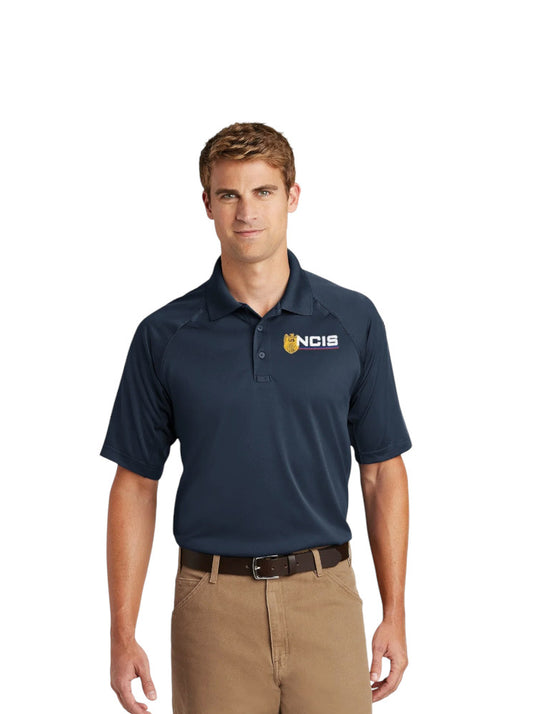 MEN'S NCIS LOGO ON CORNERSTONE TACTICAL POLO-CS410