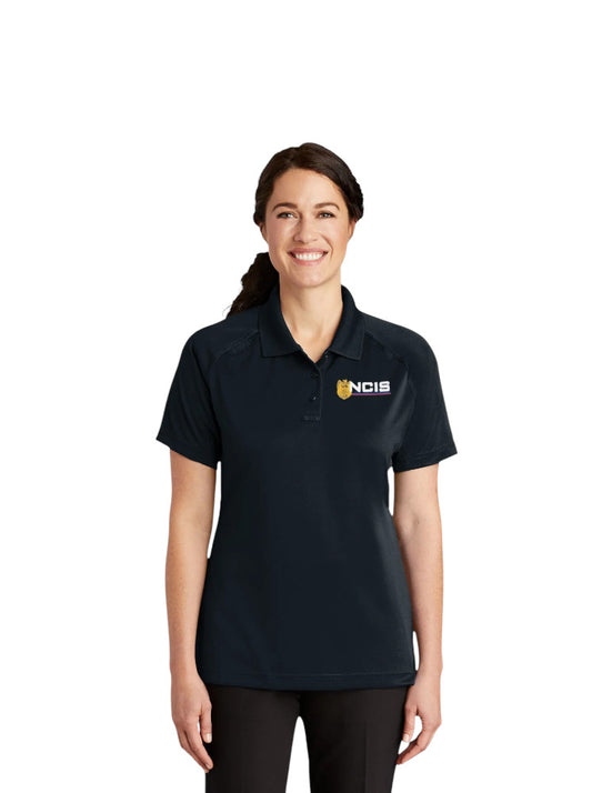 WOMEN'S NCIS LOGO ON CORNERSTONE TACTICAL POLO-CS411