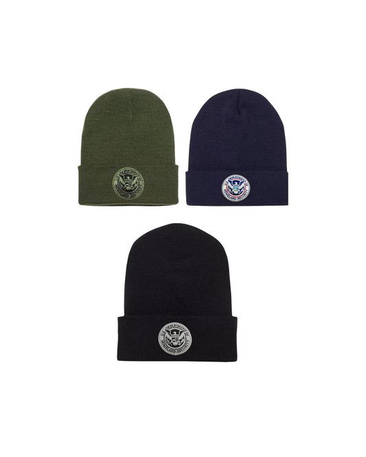 DHS CUFFED KNIT BEANIE