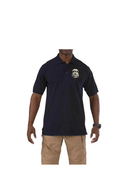 5.11 PROFESSIONAL POLO W/ UNIFORM ICE OFFICER PATCH