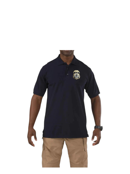 5.11 PROFESSIONAL POLO W/ UNIFORM ICE OFFICER PATCH