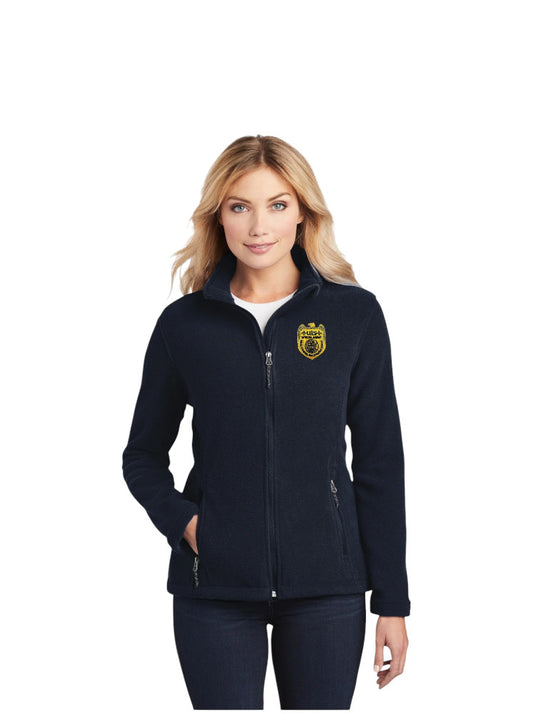 WOMEN'S NCIS SPECIAL AGENT ON FLEECE FULL ZIP JACKET-L217