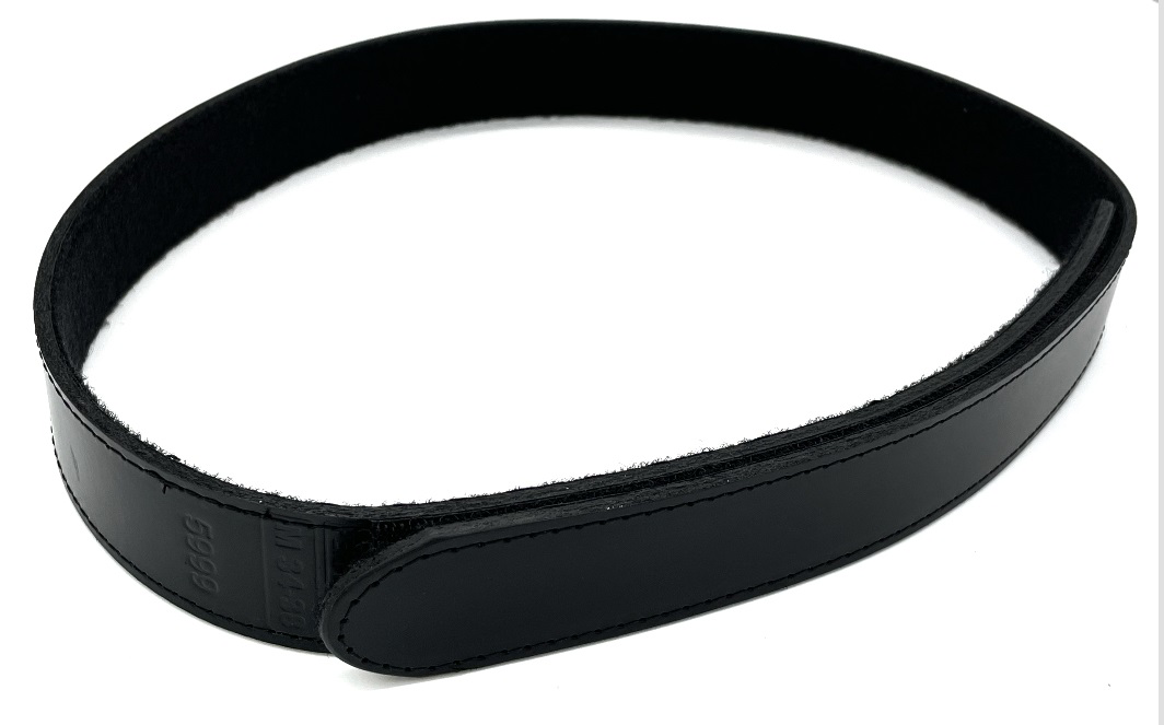 PERFECT FEIT LEATHER BELT WITH VELCRO LINING