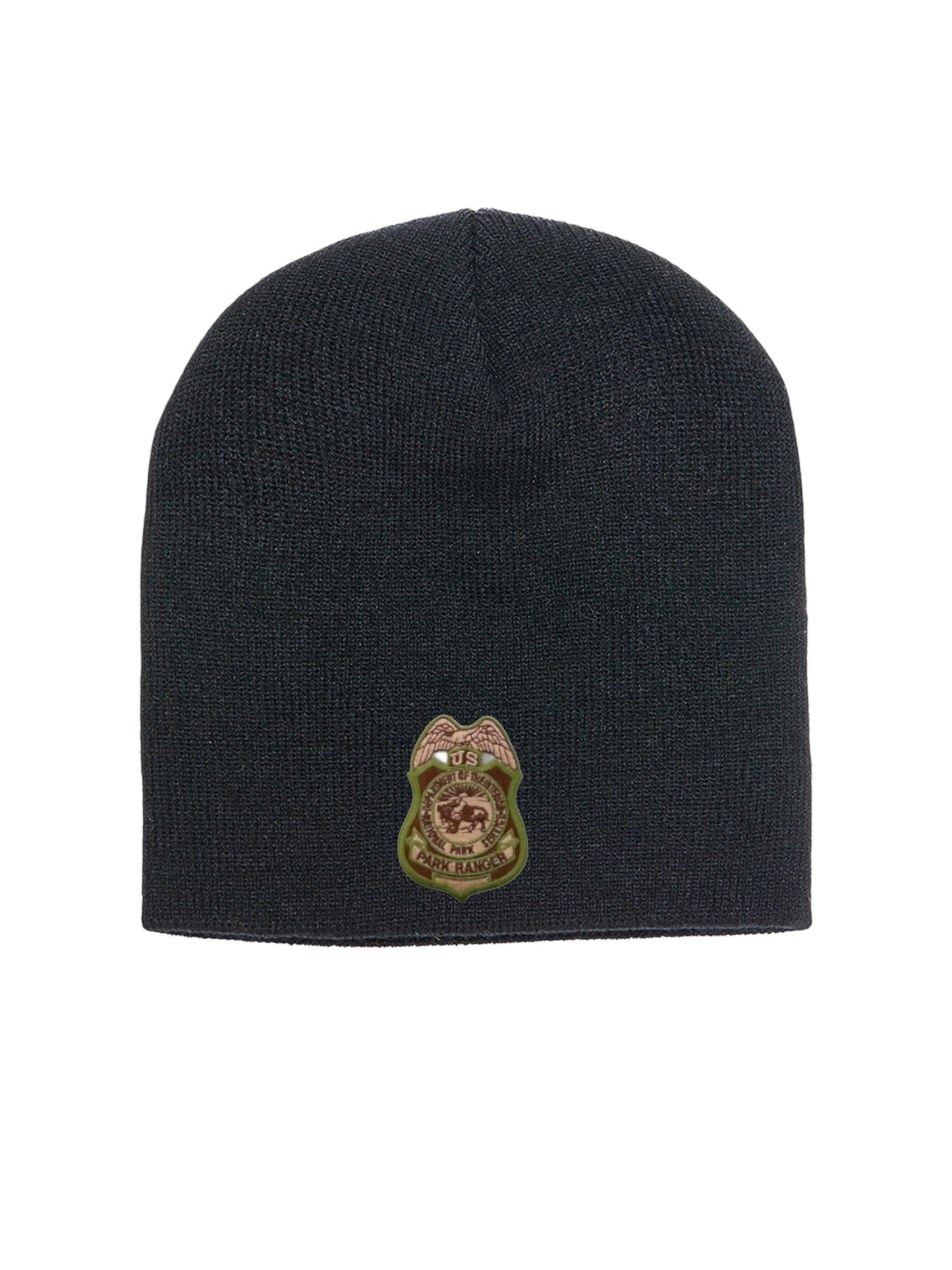 NPS BADGE SKULL KNIT BEANIE